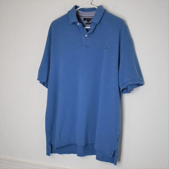 Tommy Hilfiger Mens Polo Shirt Sz XXL Plus Size Classic Fit 100% Cotton Preppy - Picture 4 of 15